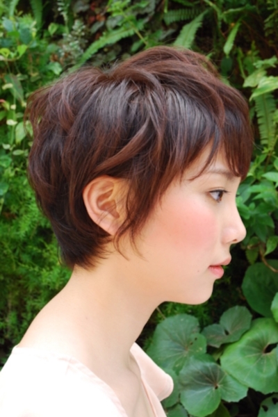 レディース 自然なベリーショート